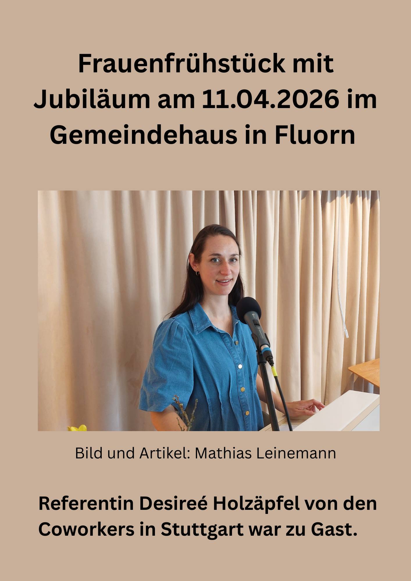 Frauenfrühstück mit Jubiläum